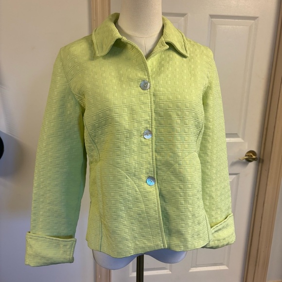 David Brooks Women's Light Green Jacket - Picture 1 of 4